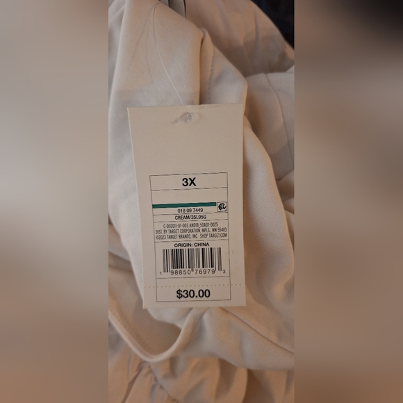 A NEW DAY White Sleeveless Midi Dress - Picture 6 of 6